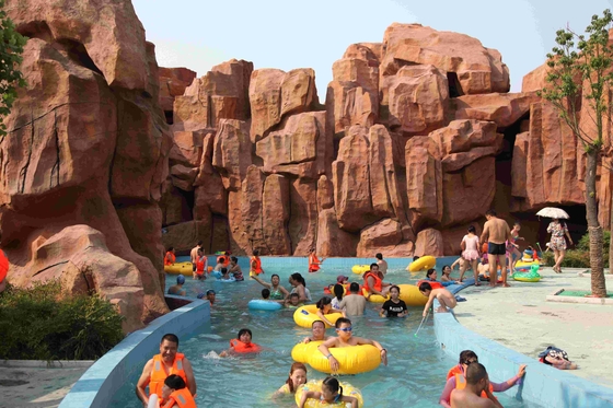 Van het het Waterpark van de luchtventilator Materieel Lui de Rivier Zwembad 3m6m Breedte 1m Diepte/Aangepaste Waterdia