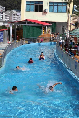 Grappig Openlucht van het de Rivierwater van het Waterpark Lui de Speelplaatsmateriaal
