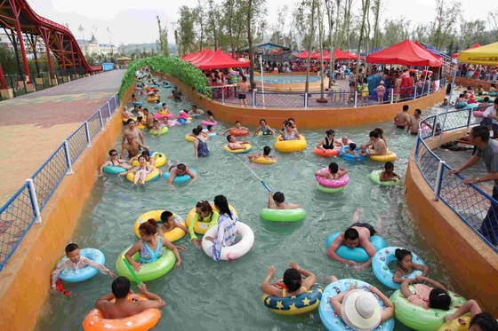 Grappig Openlucht van het de Rivierwater van het Waterpark Lui de Speelplaatsmateriaal