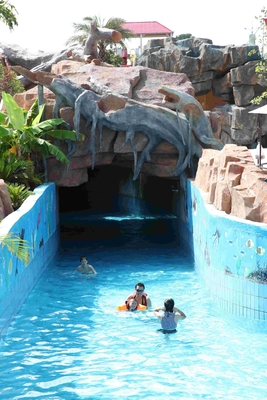 De vakantie neemt de Luie Rivier van het Waterpark buiten Speelplaatsmateriaal voor Aqua-Park zijn toevlucht