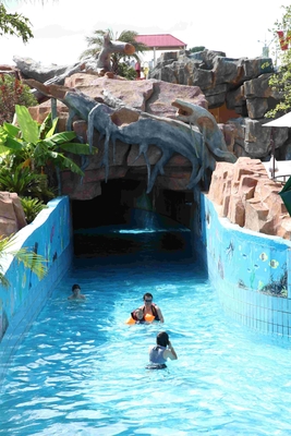 De vakantie neemt de Luie Rivier van het Waterpark buiten Speelplaatsmateriaal voor Aqua-Park zijn toevlucht