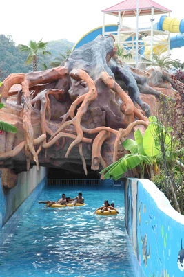 Aangepaste Grote van het de Rivierwater van het Waterpark Luie van de het Parkvermaak/Glasvezel Dia's