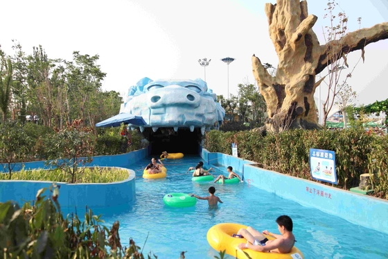Aangepaste Grote van het de Rivierwater van het Waterpark Luie van de het Parkvermaak/Glasvezel Dia's