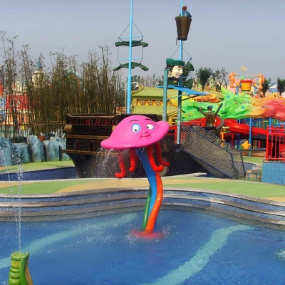 De aangepaste van het het Parkmateriaal van de Octopusnevel Parken van het de Glasvezelwater voor Jonge geitjes