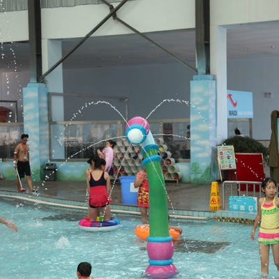 Het aangepaste Aqua-Spel van Aqua van het Parkmateriaal, Glasvezel, pvc-het Pictogram van de Zonnebloemnevel voor Waterpark
