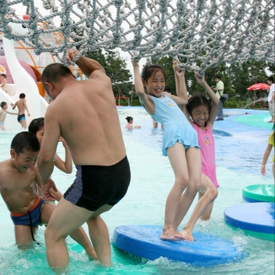 Van het het Materiaalwater van het Aquapark van de Poolaqua Lemna van de het Spelglasvezel Minderjarige voor de Pret van het Familiespel