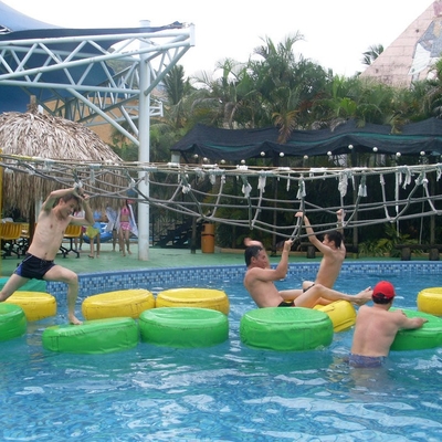 Van het het Materiaalwater van het Aquapark van de Poolaqua Lemna van de het Spelglasvezel Minderjarige voor de Pret van het Familiespel
