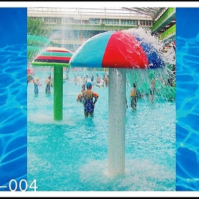 Aangepaste Glasvezel, pvc-het Parkmateriaal van Aqua van de Nevelpaddestoel voor 3 - 5 Personen