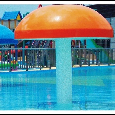 Aangepaste Glasvezel, pvc-het Parkmateriaal van Aqua van de Nevelpaddestoel voor 3 - 5 Personen