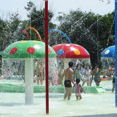 Aangepaste Glasvezel, pvc-het Parkmateriaal van Aqua van de Nevelpaddestoel voor 3 - 5 Personen