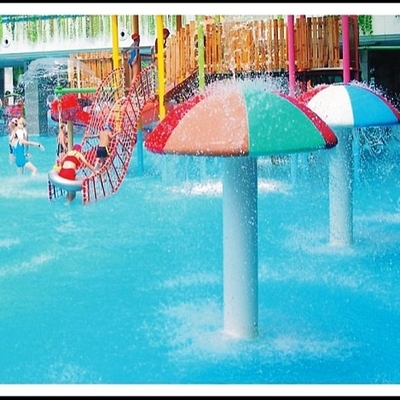Aangepaste Glasvezel, pvc-het Parkmateriaal van Aqua van de Nevelpaddestoel voor 3 - 5 Personen