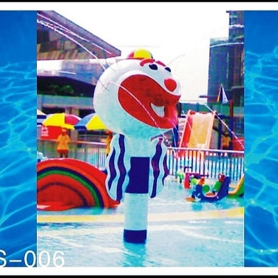Van het de Nevelpark van de glasvezelclown het Play Station van het Materiaalaqua voor 3 - 5 Personen voor Waterpark