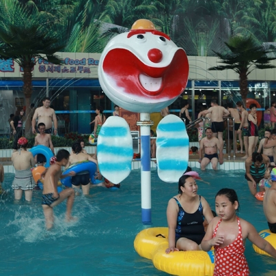 Van het de Nevelpark van de glasvezelclown het Play Station van het Materiaalaqua voor 3 - 5 Personen voor Waterpark