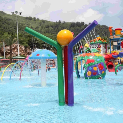 Het aangepaste van de het Waterkleur van het Nevelpictogram Spel van de Kolomaqua, Aqua-Parkmateriaal voor Jonge geitjesvolwassenen