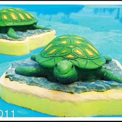 Van de schildpadaqua van het douanewater de Speelplaats van het het Spelwater, het Materiaal van het Nevelpark voor het park van het Jong geitjewater