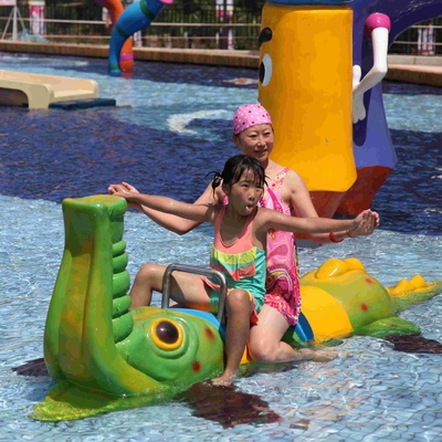 Van het het Spelwater van Aqua van de nevelkrokodil het Materiaal van Sprayground voor Waterpark
