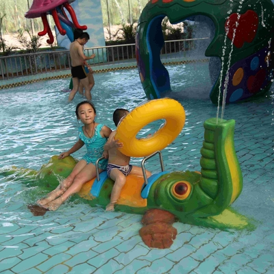 Van het het Spelwater van Aqua van de nevelkrokodil het Materiaal van Sprayground voor Waterpark