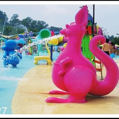 Het Spel van Sprayground Aqua van het kangoeroewater, Aangepast de Nevelmateriaal van de Waterspeelplaats