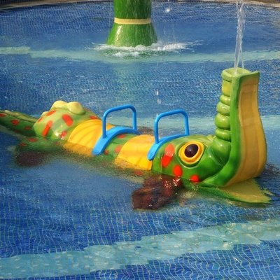 Het Spel van Aqua van de nevelkrokodil, het Materiaal van Watersprayground, Aqua-Parkmateriaal
