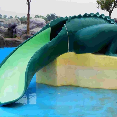 De Dia van de het Materiaalkrokodil van het waterpark, de Commerciële Kleine Dia van het Glasvezelwater