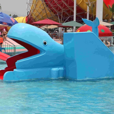 De grappige het Materiaal/het Beeldverhaalwalvissen van het Waterspel gaven de Pooldia van het Jonge geitjeswater voor Aqua-Park gestalte