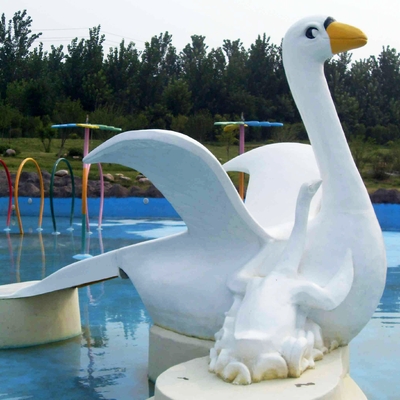 Van de de Zwaanglasvezel van het jonge geitjes de Kleine Beeldverhaal Dia's van de het Waterpool voor Aqua-Park/Zwembad