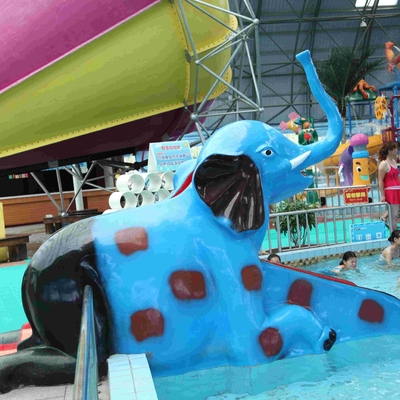 De openluchtdia's van de Waterpool voor Jonge geitjes, model van Kleine Olifant