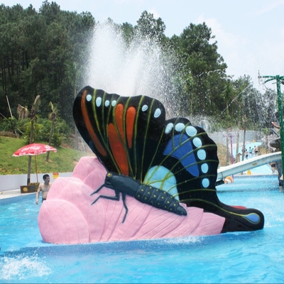 Multicolored Kleine van het de Vlinderwater van Glasvezeljonge geitjes Aangepaste de Pooldia's