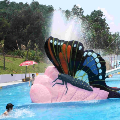 Multicolored Kleine van het de Vlinderwater van Glasvezeljonge geitjes Aangepaste de Pooldia's