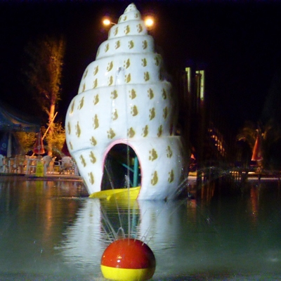 Het Materiaal van het Auqapark, van het de Jonge geitjeswater van de Familietoevlucht de Diaprijs