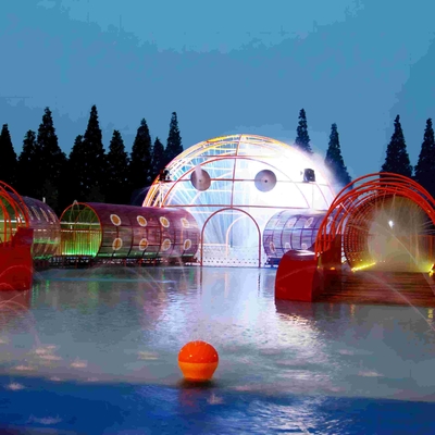 Het openlucht van de het Labyrintglasvezel van de Vermaakkrab van het het Materiaalwater Spel van het Park Grote Aqua