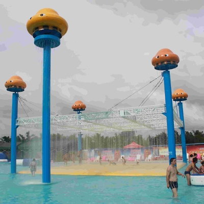 De kwallenwereld structureert Openluchtaqua-het Parkmateriaal van het Spelwater voor Familieinteractie