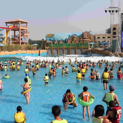 Kunstmatige woning Tsunami Oceaan Watergolf Pool Park met Surfgolven Vacuüm 3 meter hoog