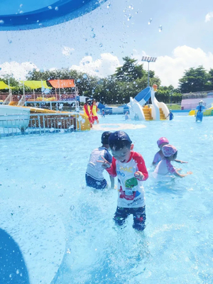 Waterpark haalbaarheidsonderzoek water speeltuin voor kinderen water spel apparatuur voor water spatten