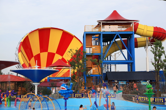 Super Tornado Water Glasvezel Glijbanen Voor zwembaden Vison Waterparken Equipment Design