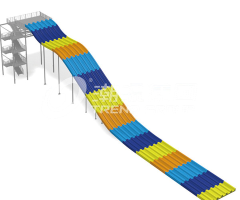 Glasvezel Waterslide voor de Volwassen Toevlucht van het de Vakantiewater van de Watersport/aangepast