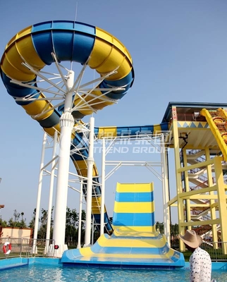 Het Waterdia's van de Funnuydouane, De Dia van Aqua van de Pretparkboemerang voor de Pret van de 2 Mensenfamilie