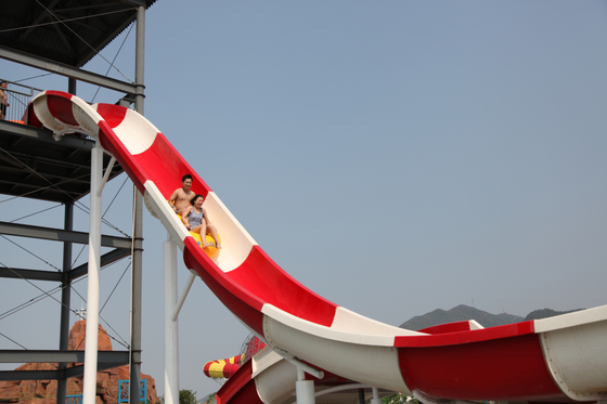 Het Waterdia's van de Funnuydouane, De Dia van Aqua van de Pretparkboemerang voor de Pret van de 2 Mensenfamilie