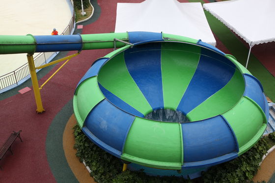 De gemakkelijke van het Waterdia's van de Installatieglasvezel Dia van het de Komwater Ruimte voor Waterpark