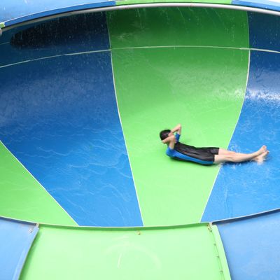 De gemakkelijke van het Waterdia's van de Installatieglasvezel Dia van het de Komwater Ruimte voor Waterpark