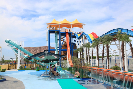 Vison Aqua Loop glasvezel waterglijbaan voor pretparken