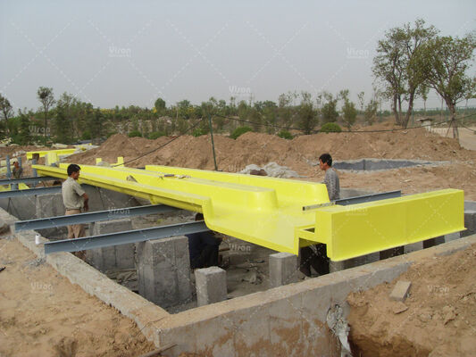 Cutomized Fiberglass Boomerang Water Slide for 2 Riders - 13.8m Height Vison Waterparks