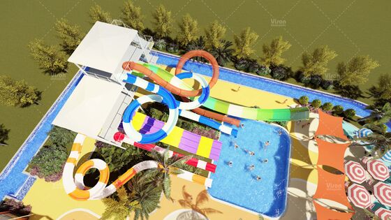 SpectraTower 6-in-1 Multi-Generation Slide Complex met 720 r/h capaciteit en 42mx60m vloeroppervlak