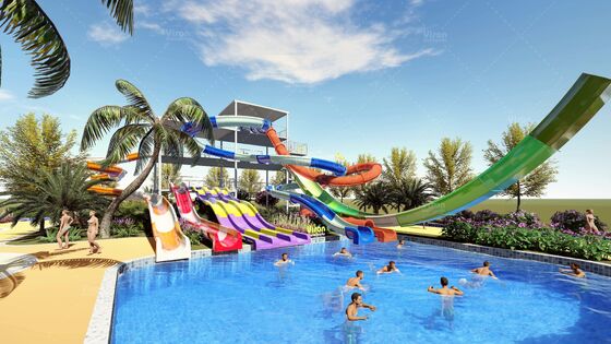 SpectraTower 6-in-1 Multi-Generation Slide Complex met 720 r/h capaciteit en 42mx60m vloeroppervlak