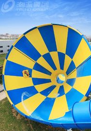 Het interesserende de Glasvezelwater van de 4 Rittentrechter glijdt Vloerruimte 42M * 60M