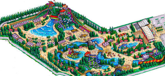 Waterpark Conceptueel Ontwerp, het Ontwerp van Waterparken/Aangepast Waterpark