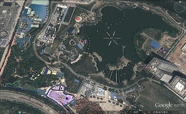 Waterpark-Project op grote schaal, van het de Baai Ecologisch Water van Emiraten het Themapark