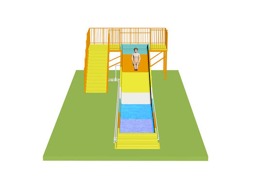 Kinderglijbaan, brede glijbaan, waterglijbaan voor waterpark glasvezel materiaal