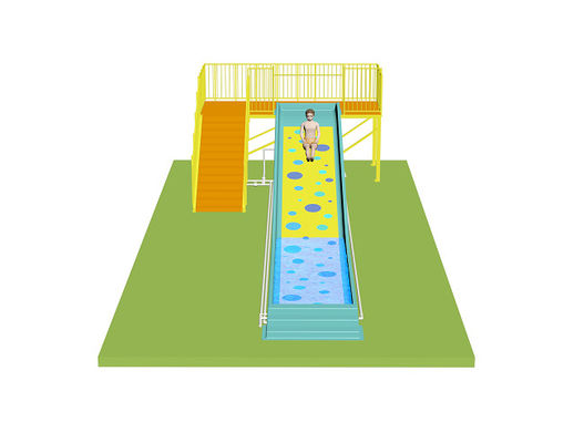 Kinderglijbaan, brede glijbaan, waterglijbaan voor waterpark glasvezel materiaal