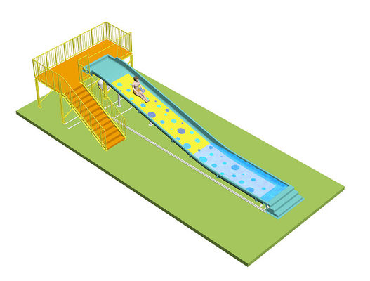 Kinderglijbaan, brede glijbaan, waterglijbaan voor waterpark glasvezel materiaal